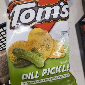 Toms Dill Pickle Flavored Chips -3 Bags
